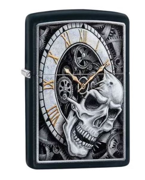 Picture of 218 SKULL CLOCK DESIGN LIGHTER
